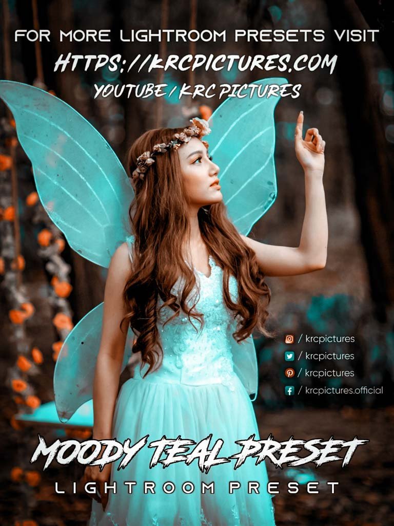 Moody teal lightroom preset free download