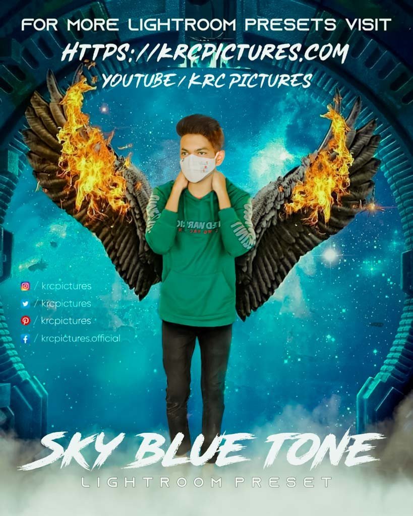 sky blue tone lightroom preset free download