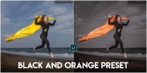 Read more about the article Black and orange lightroom preset