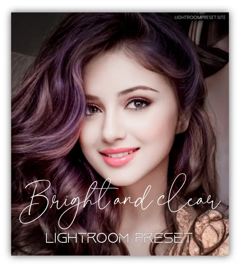 Bright and clean lightroom preset free download