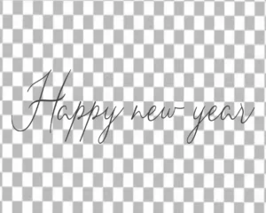 Read more about the article Download simple happy new year text png free