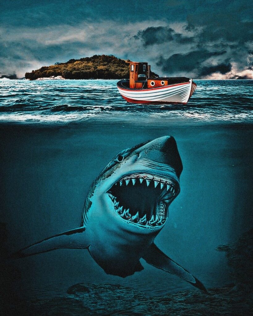 Shark cb background picsart