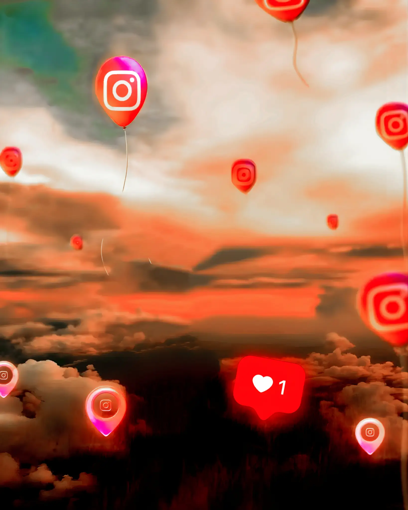You are currently viewing Instagram balloon editing background download