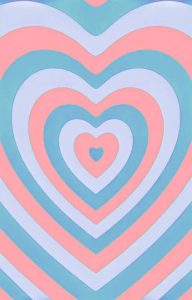 Read more about the article Blue heart preppy wallpaper