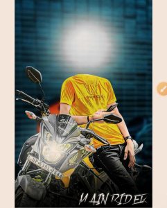 Read more about the article Faceless boy sitting on bike image download hd free