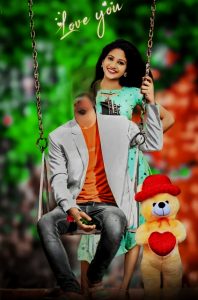 Read more about the article Faceless boy with girl love you image editing background download free