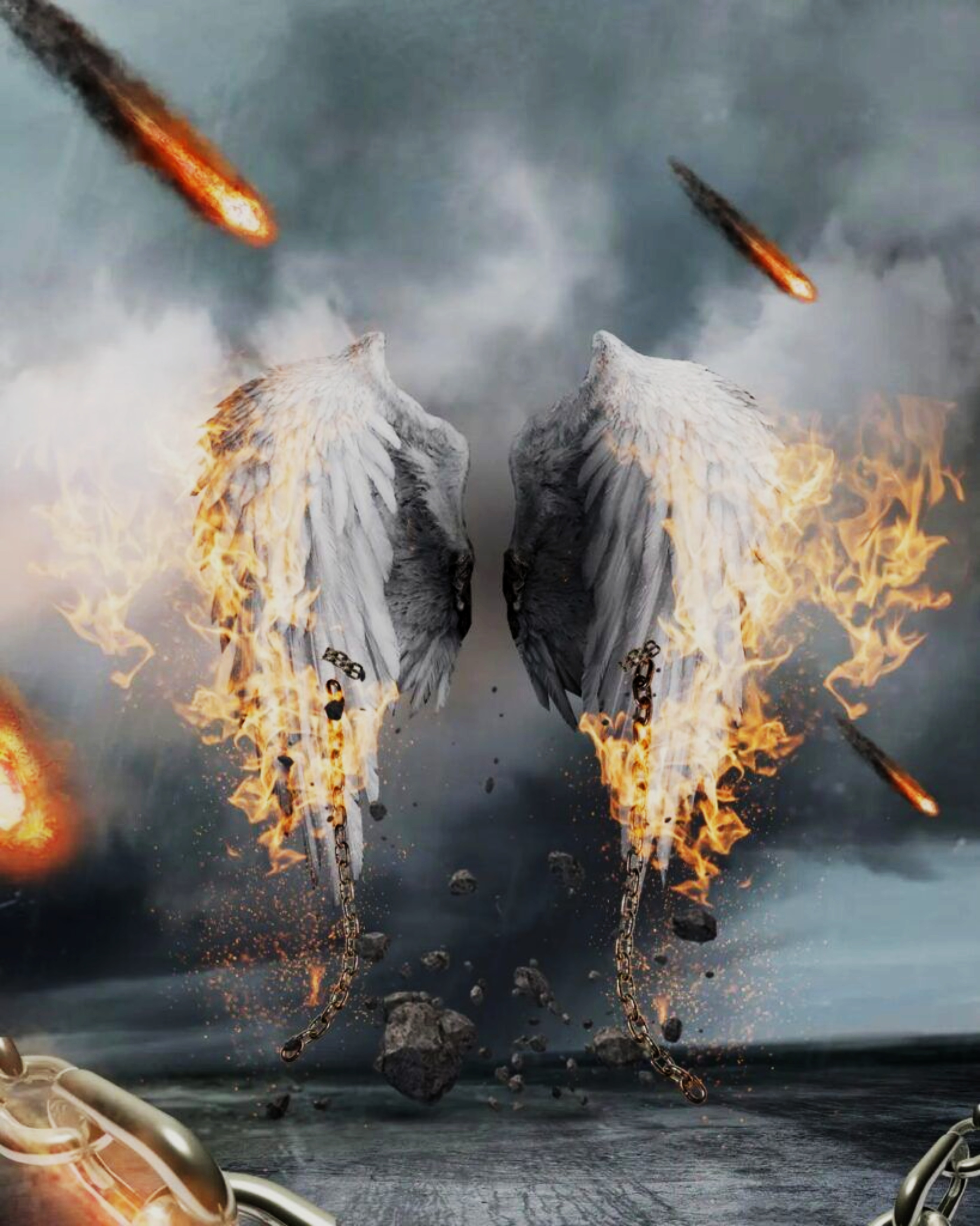 You are currently viewing Firing wing image editing background download free