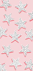 Read more about the article Pink preppy star wallpaper