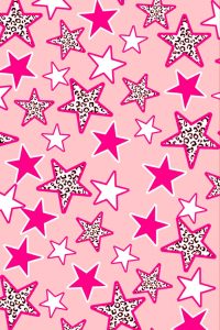 Read more about the article Pink preppy wallpaper with stars