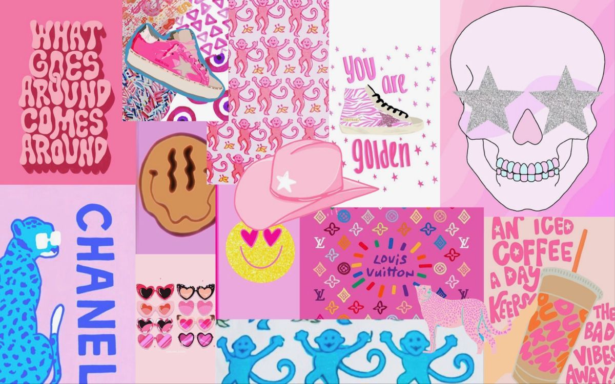 You are currently viewing Preppy aesthetic wallpapers in one image