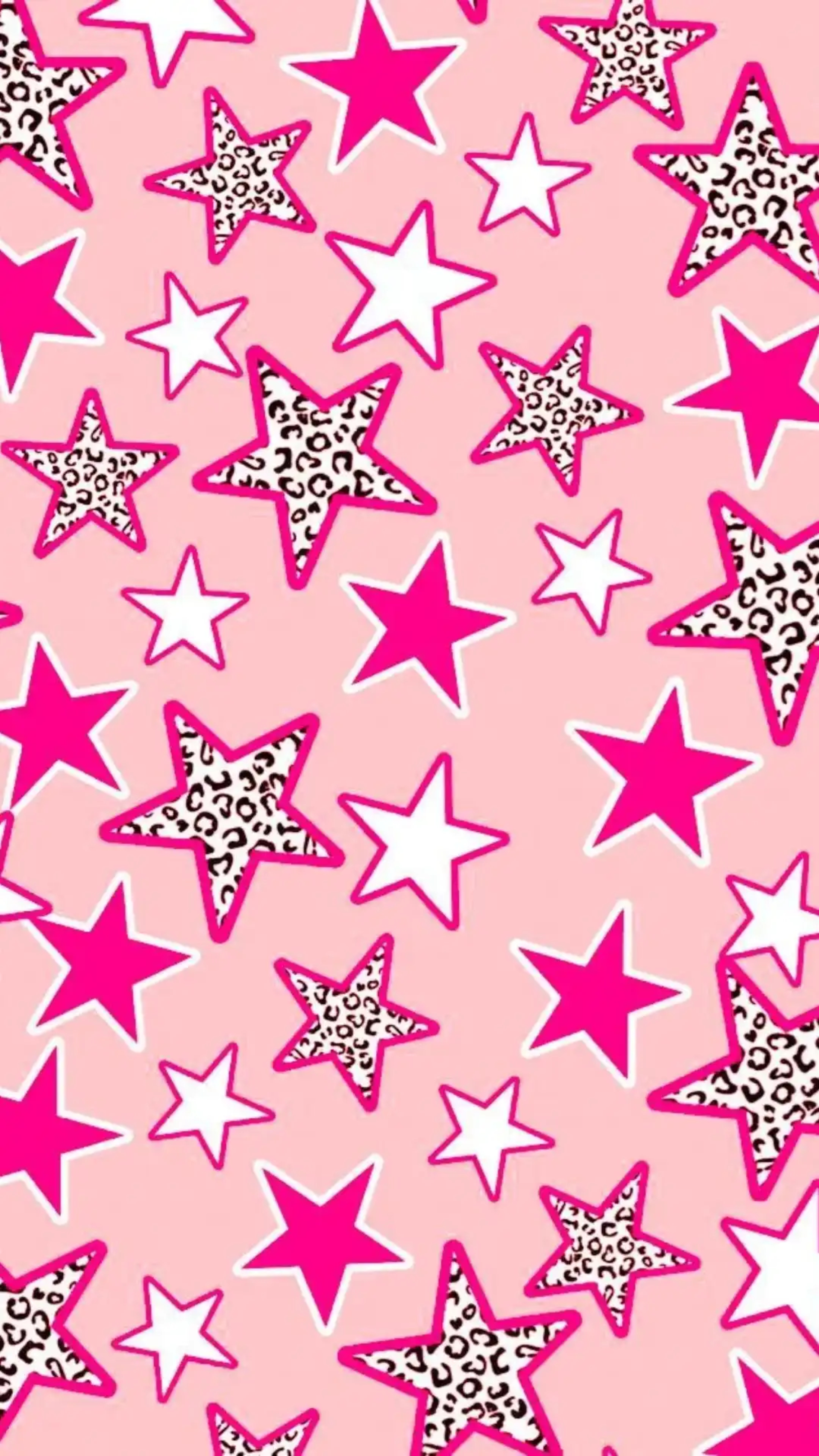 You are currently viewing Preppy pink star wallpaper