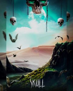 Read more about the article Skull image editing background download free